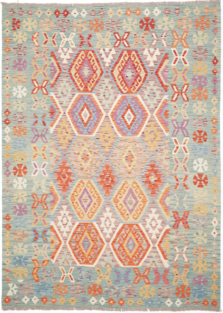 Afghan rug Kilim Afghan 249x179 249x179, Persian Rug Woven by hand