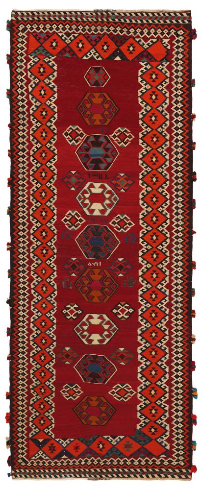 Tappeto persiano Kilim Fars 416x152 416x152, Tappeto persiano Tessuto a mano