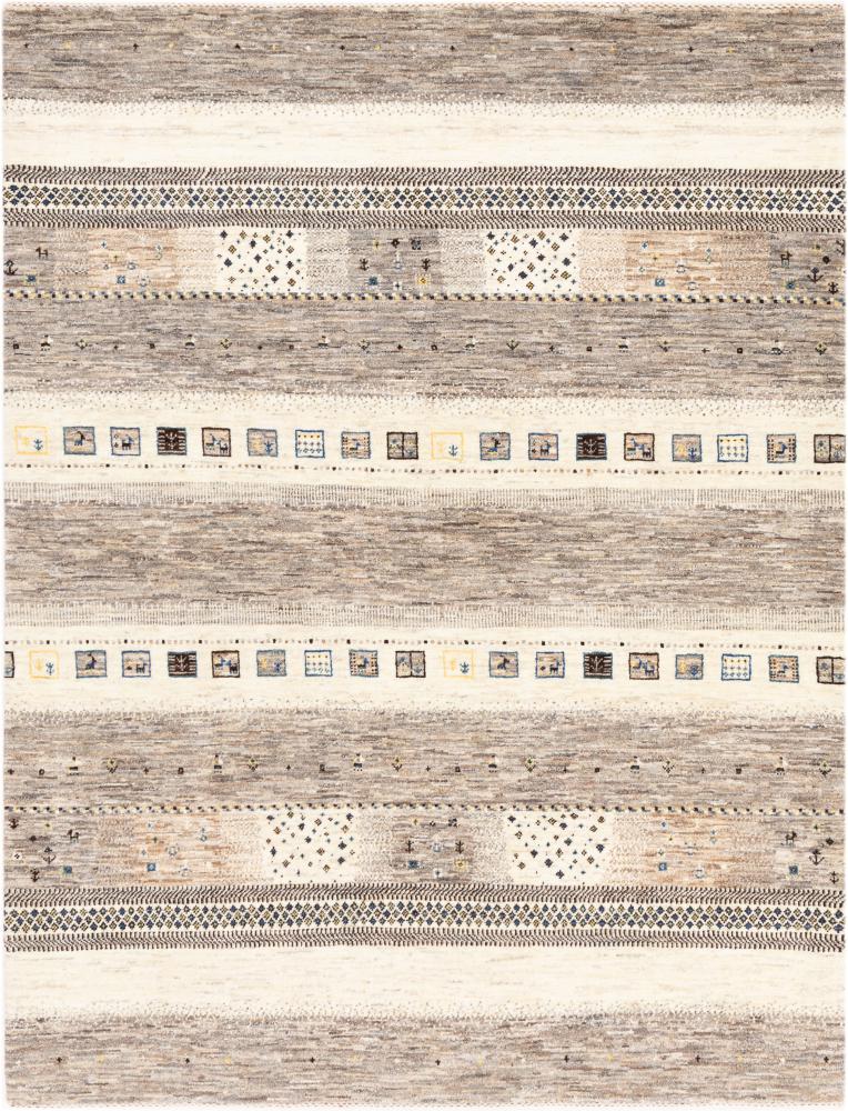 Tapete persa Perser Gabbeh Loribaft Natura 199x153 199x153, Tapete persa Feito à mão
