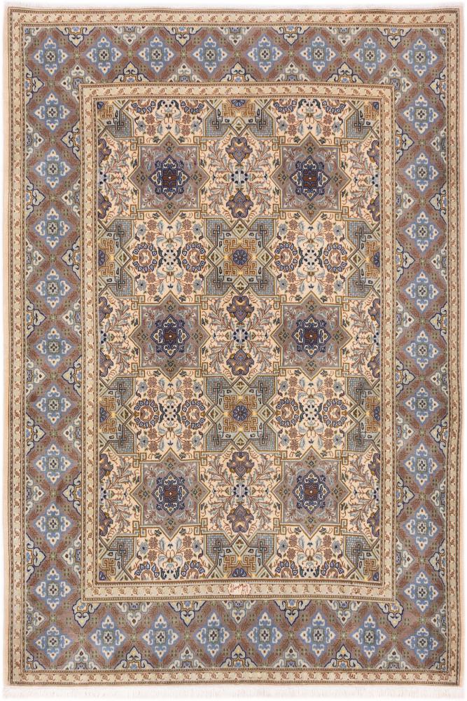 Alfombra persa Keshan Antiguo 198x138 198x138, Alfombra persa Hecho a mano