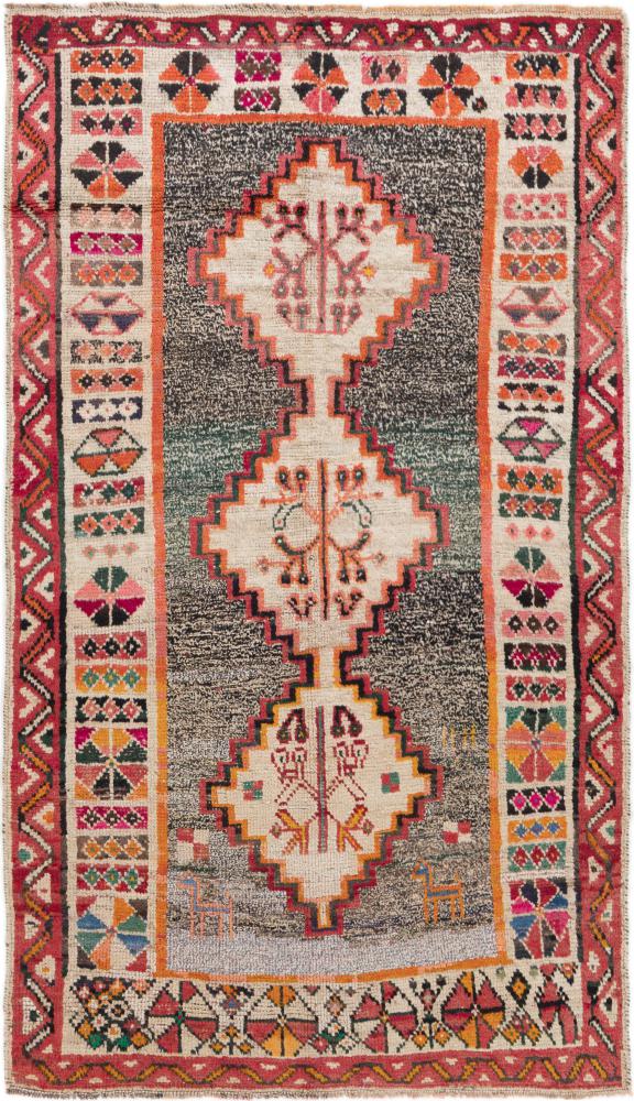 Persian Rug Persian Gabbeh Ghashghai 185x107 185x107, Persian Rug Knotted by hand