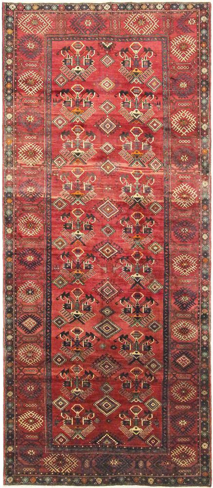 Perserteppich Nahavand Antik 381x163 381x163, Perserteppich Handgeknüpft