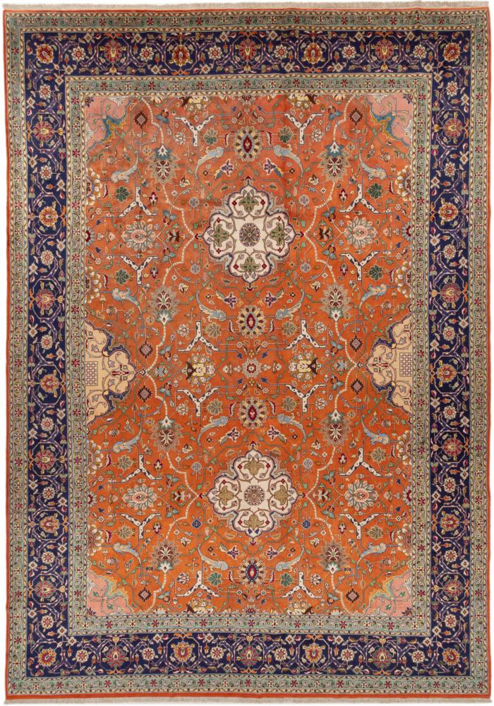 Tapete persa Tabriz 425x302 425x302, Tapete persa Atado à mão