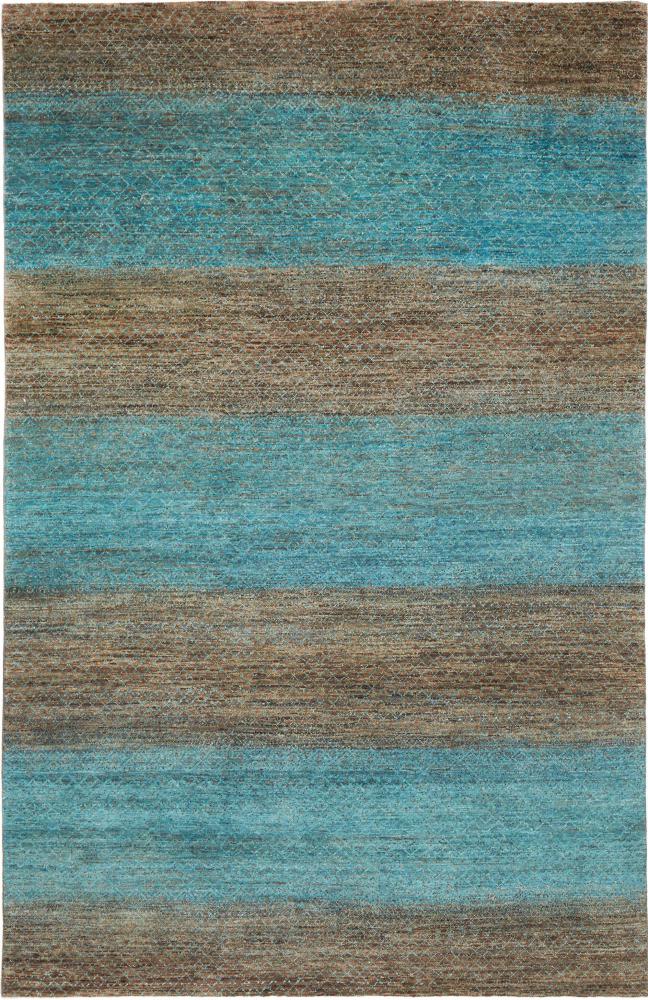 Pakistani rug Design Arijana 9'9"x6'4" 9'9"x6'4", Persian Rug Knotted by hand