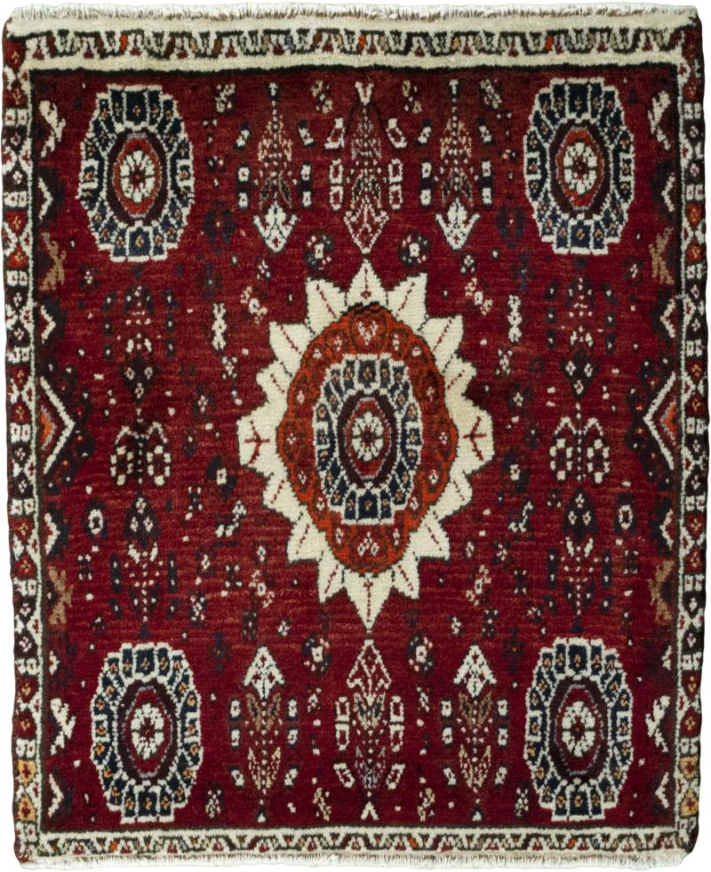 Persian Rug Shiraz 71x61 71x61, Persian Rug Knotted by hand