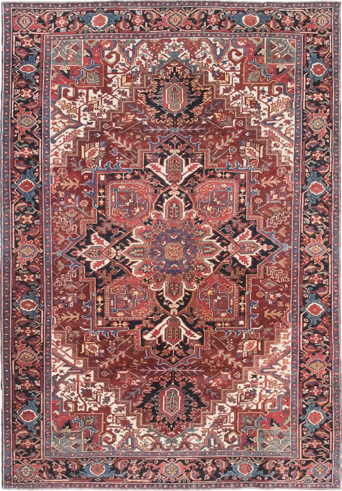 Persisk matta Heriz Antik 335x229 335x229, Persisk matta Knuten för hand