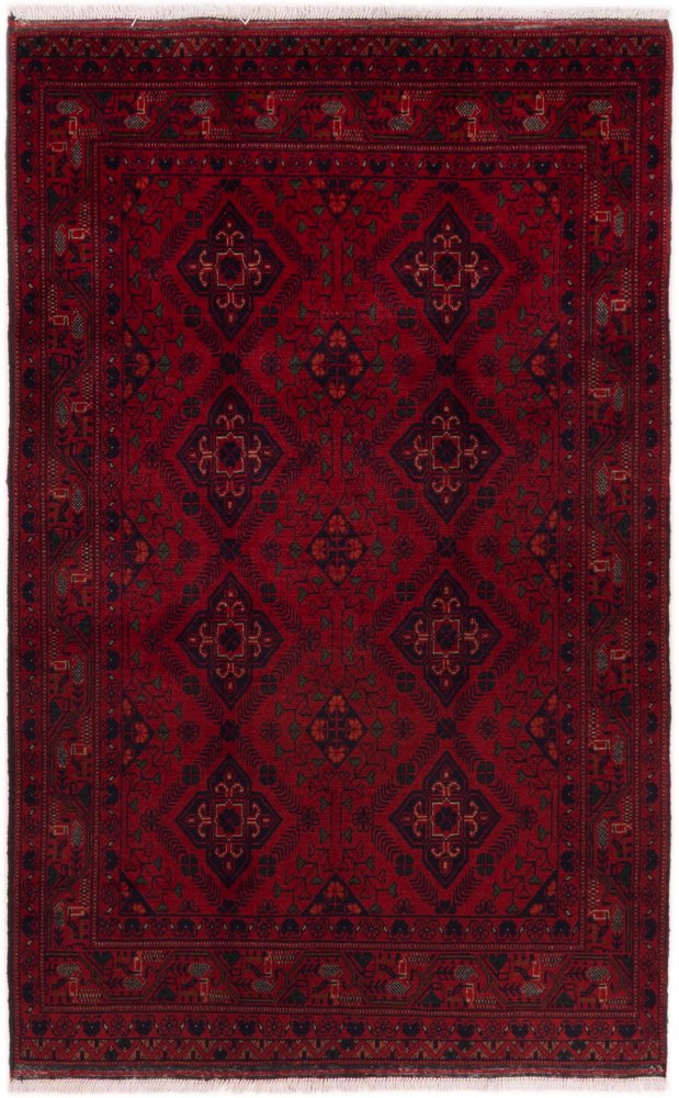 Afganistanilainen matto Khal Mohammadi 198x124 198x124, Persialainen matto Käsinsolmittu