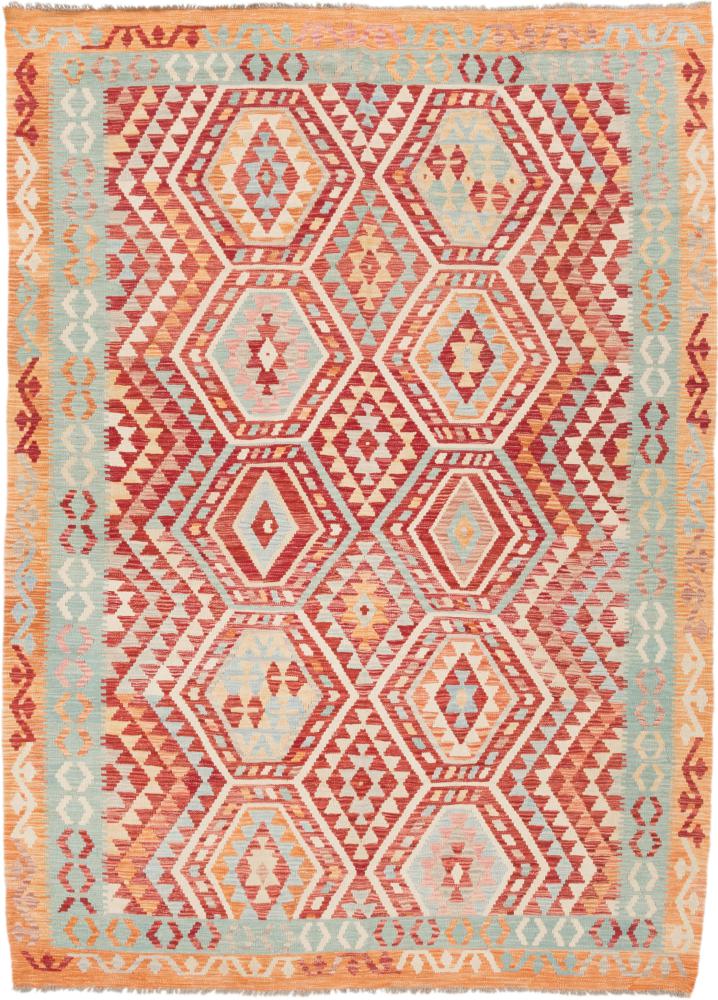 Tapete afegão Kilim Afegão 287x207 287x207, Tapete persa Tecido à mão