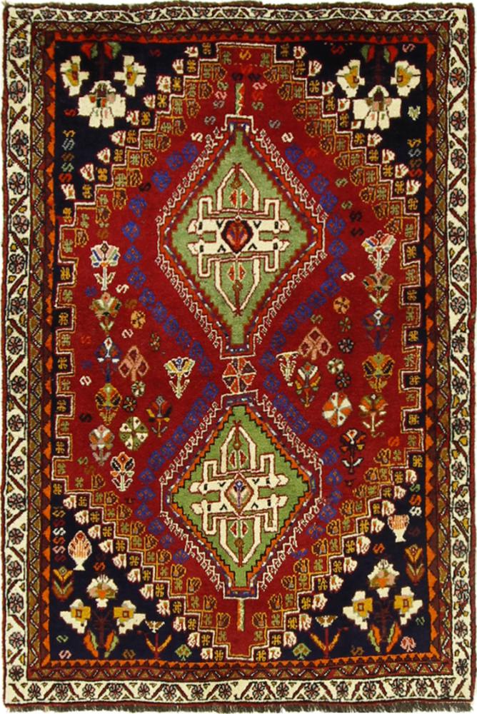 Persialainen matto Ghashghai 152x99 152x99, Persialainen matto Solmittu käsin