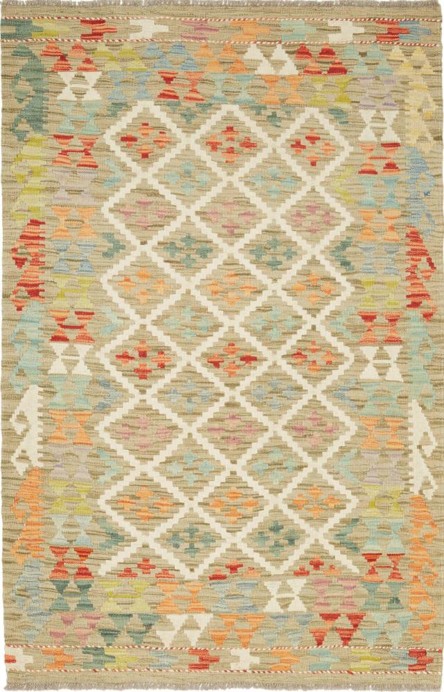 Tapete afegão Kilim Afegão 151x96 151x96, Tapete persa Tecido à mão