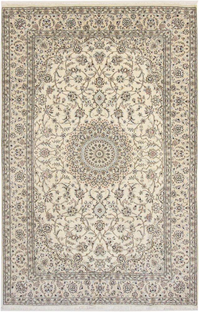 Persisk tæppe Nain 307x199 307x199, Persisk tæppe Knyttet i hånden