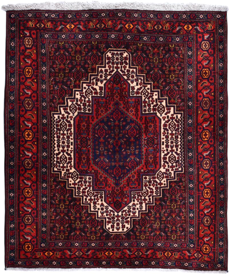 Tappeto persiano Senneh 147x129 147x129, Tappeto persiano Annodato a mano
