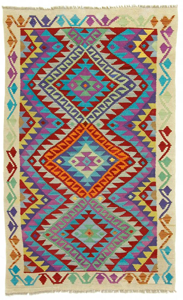 Tapete afegão Kilim Afegão Heritage 155x95 155x95, Tapete persa Tecido à mão