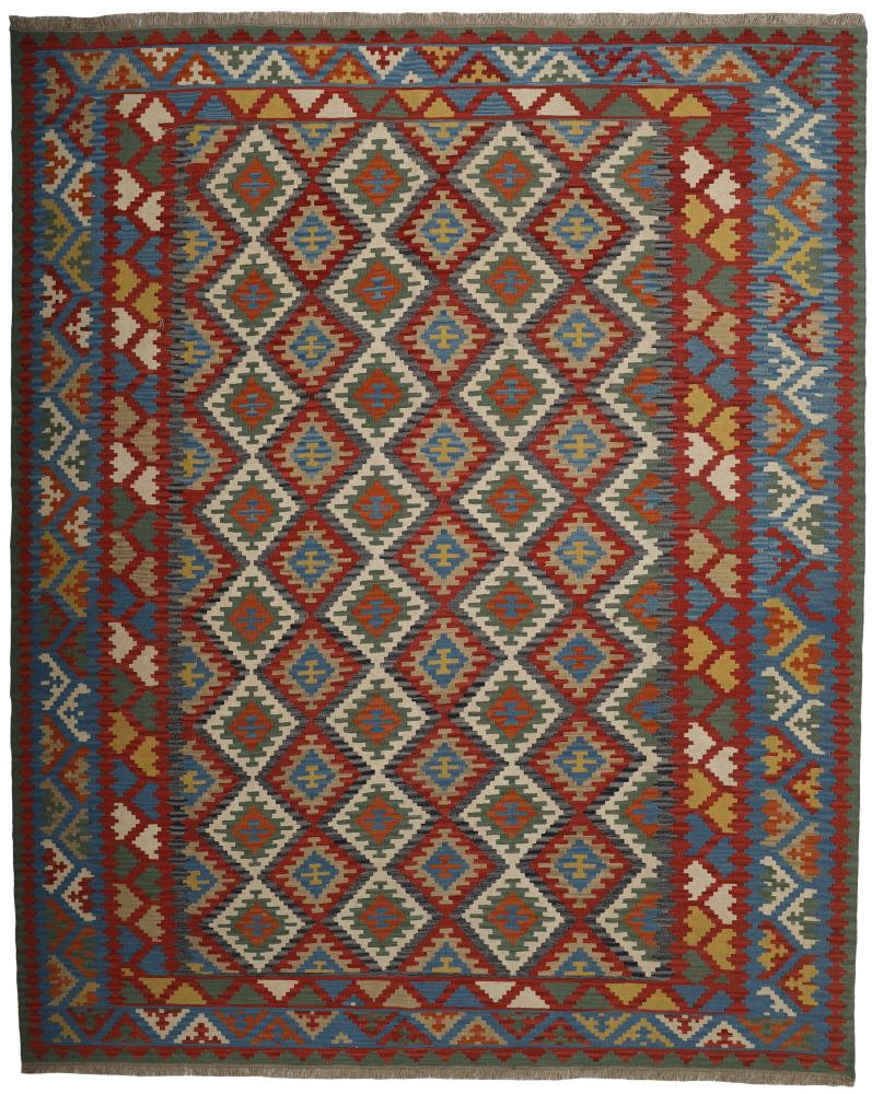 Tapete persa Kilim Fars 394x305 394x305, Tapete persa Tecido à mão