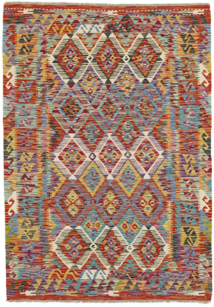 Tapete afegão Kilim Afegão 6'1"x4'4" 6'1"x4'4", Tapete persa Tecido à mão