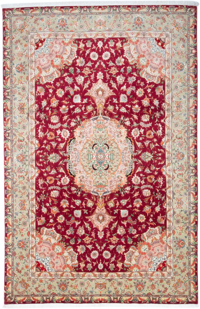 Tapete persa Tabriz 50Raj 311x205 311x205, Tapete persa Atado à mão