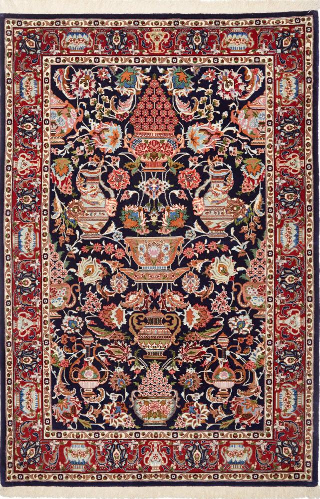 Tapis persan Eilam 155x105 155x105, Tapis persan Noué à la main