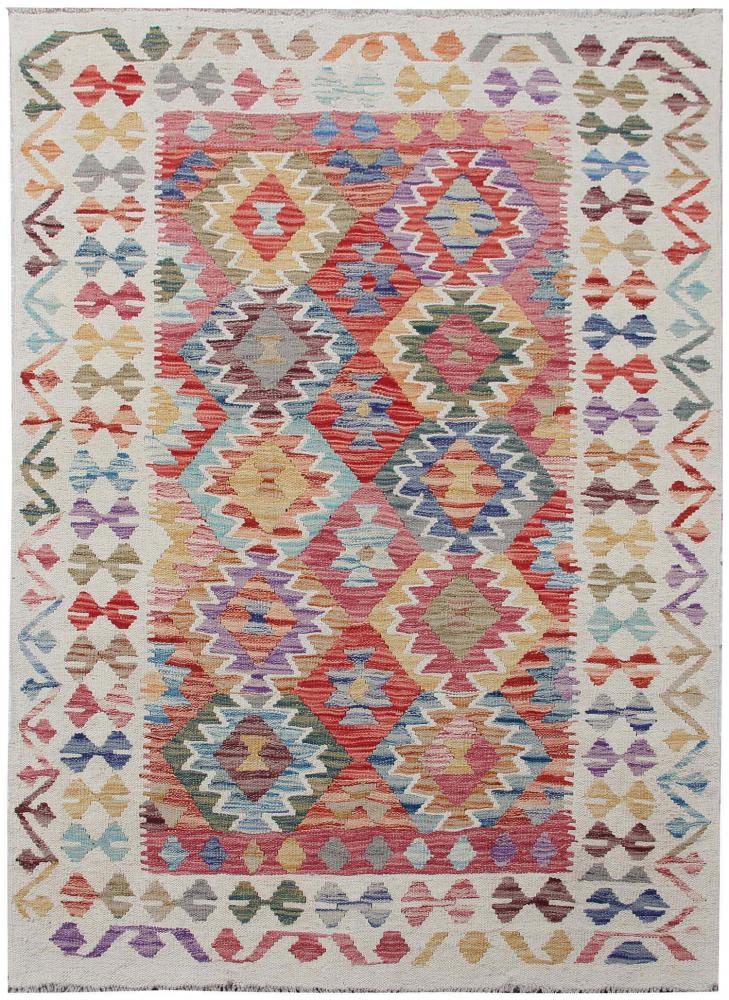 Tapete afegão Kilim Afegão 172x125 172x125, Tapete persa Tecido à mão