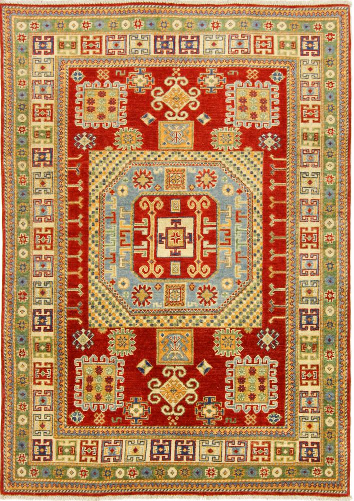 Tapis afghan Kazak 201x145 201x145, Tapis persan Noué à la main