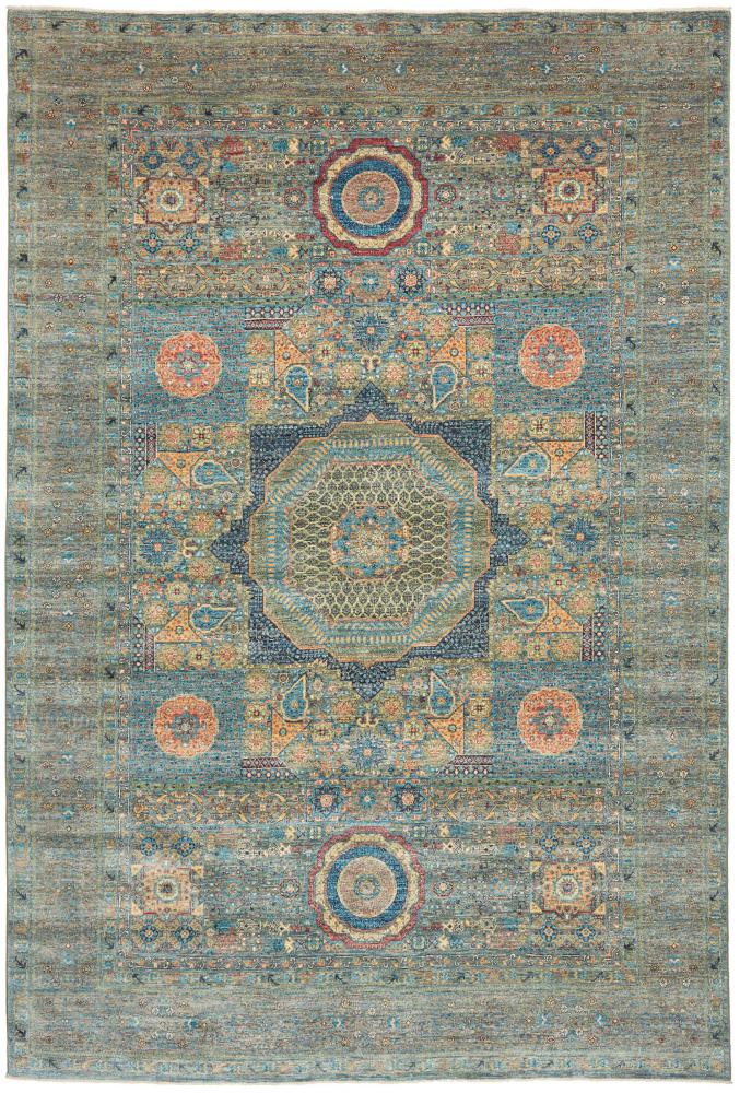 Tapis pakistanais Mamluk 308x211 308x211, Tapis persan Noué à la main