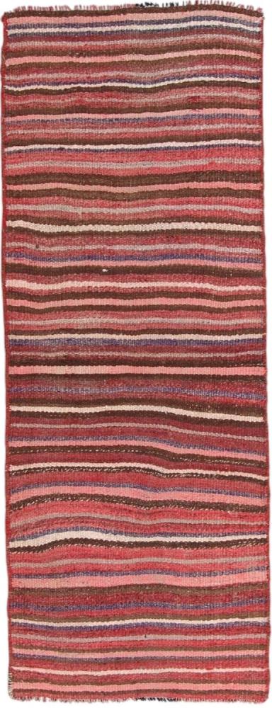 Perserteppich Kelim Fars Antik 241x91 241x91, Perserteppich Handgewebt