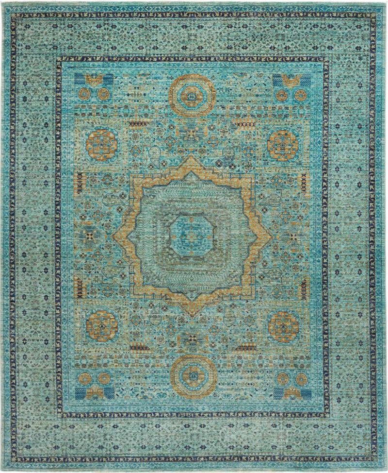 Pakistanischer Teppich Mamluk 307x253 307x253, Perserteppich Handgeknüpft