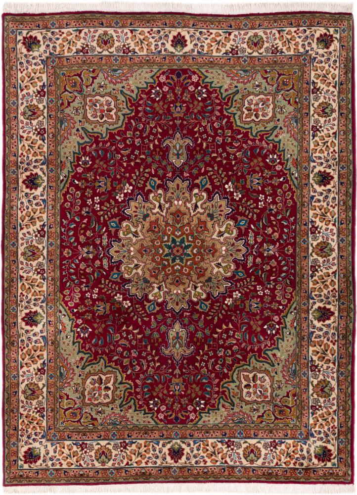 Persialainen matto Tabriz 196x150 196x150, Persialainen matto Käsinsolmittu