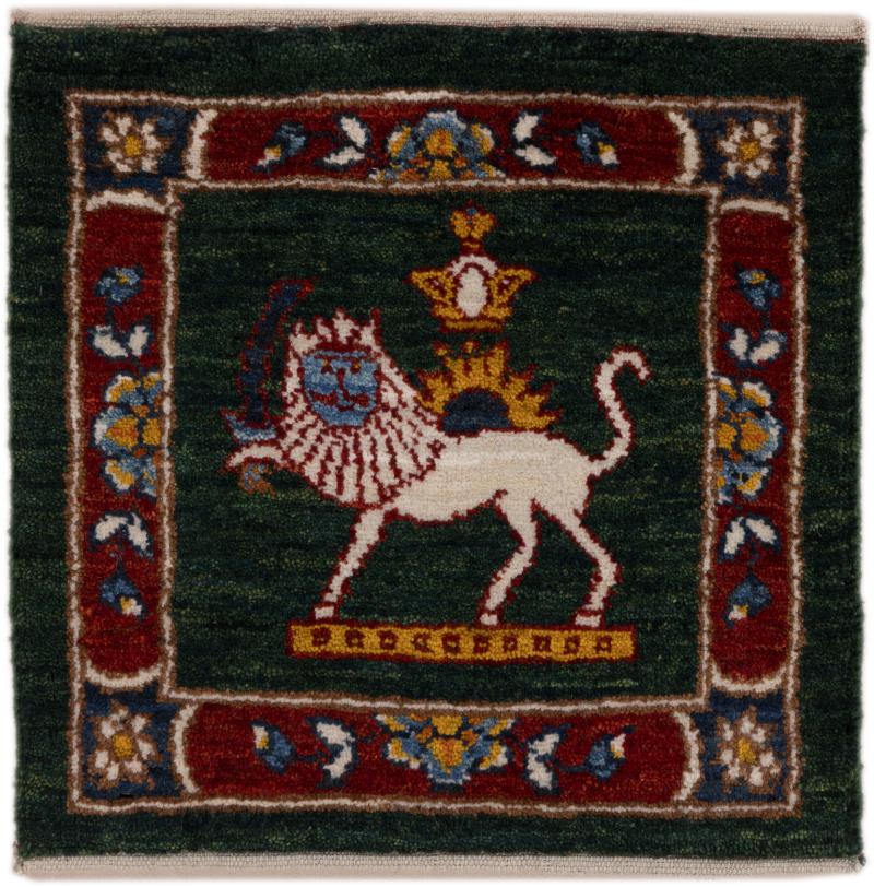 Perzisch tapijt Perzisch Gabbeh Kashkuli 41x39 41x39, Perzisch tapijt Handgeknoopte