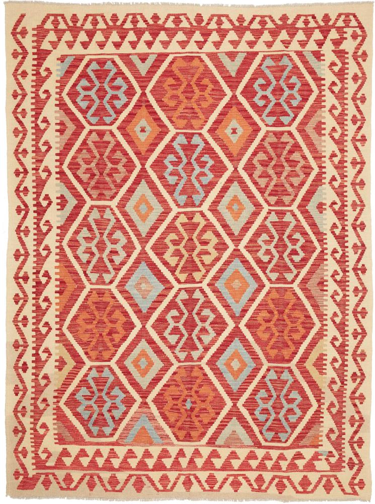 Afghanischer Teppich Kelim Afghan 241x178 241x178, Perserteppich Handgewebt