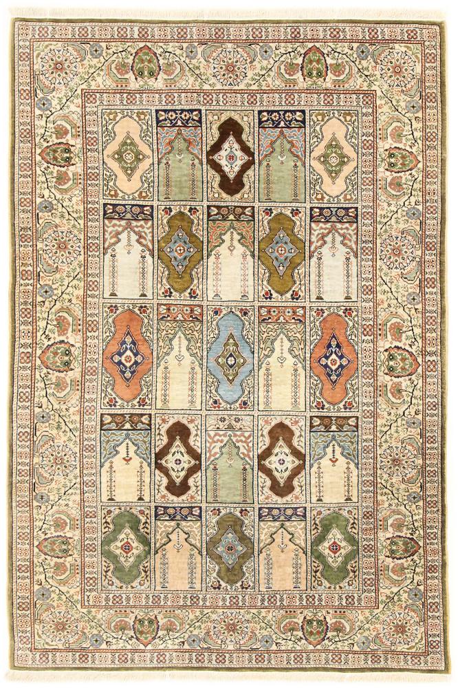 Tapete chinês China Seda 141x92 141x92, Tapete persa Atado à mão