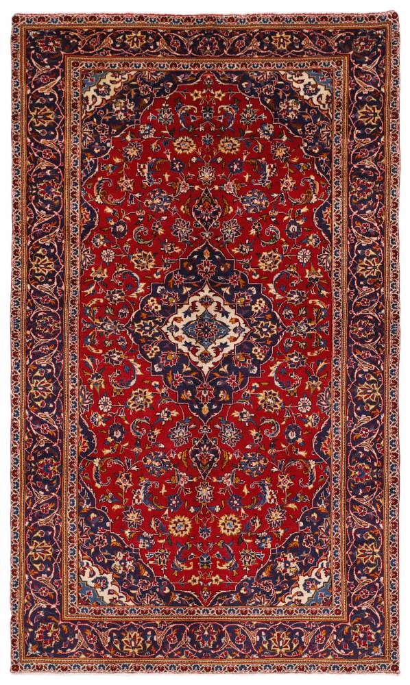 Tapis persan Kashan 255x149 255x149, Tapis persan Noué à la main