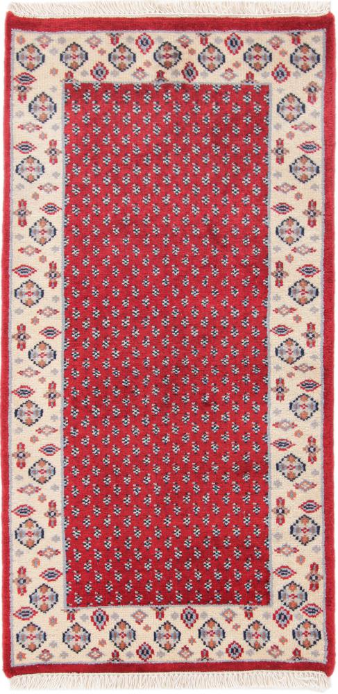 Tappeto indiano Indo Saruk 131x67 131x67, Tappeto persiano Annodato a mano