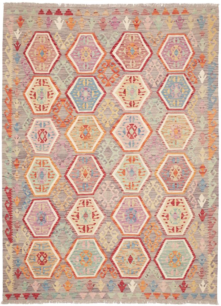 Afghan rug Kilim Afghan 244x180 244x180, Persian Rug Woven by hand