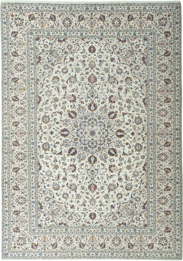 Tapis persan Kashan 353x252 353x252, Tapis persan Noué à la main