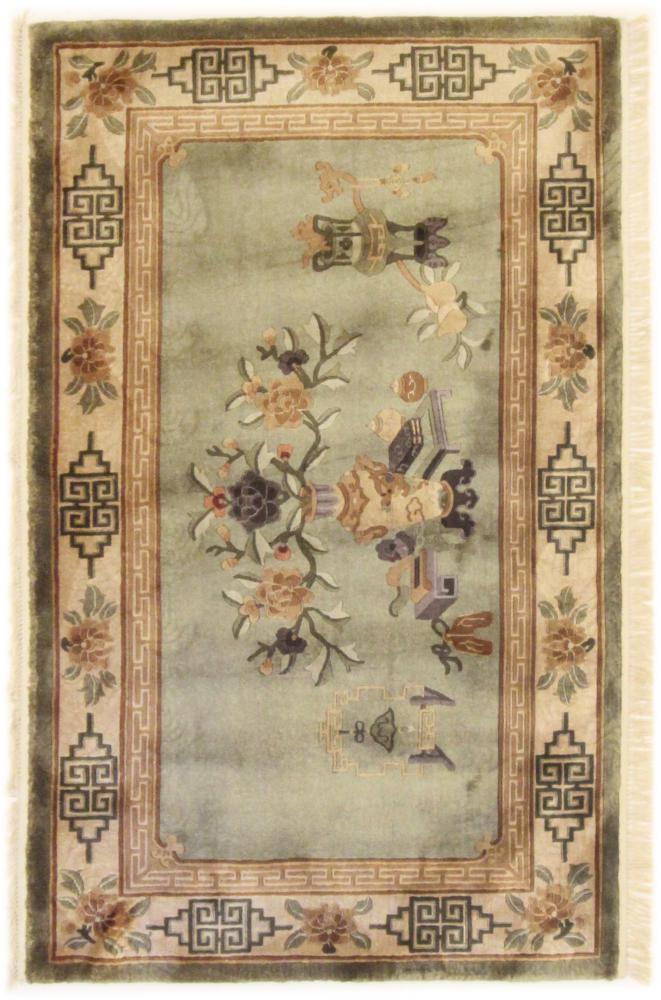 Tapete chinês China Seda 154x95 154x95, Tapete persa Atado à mão