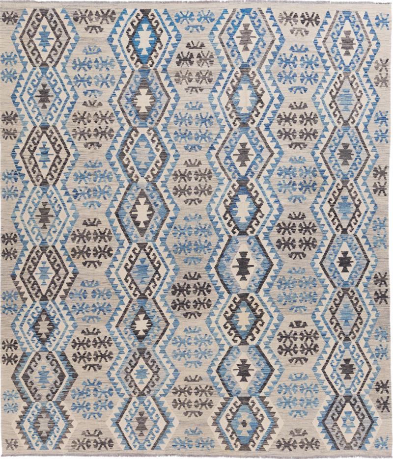 Afghanischer Teppich Kelim Afghan Heritage 9'9"x8'5" 9'9"x8'5", Perserteppich Handgewebt