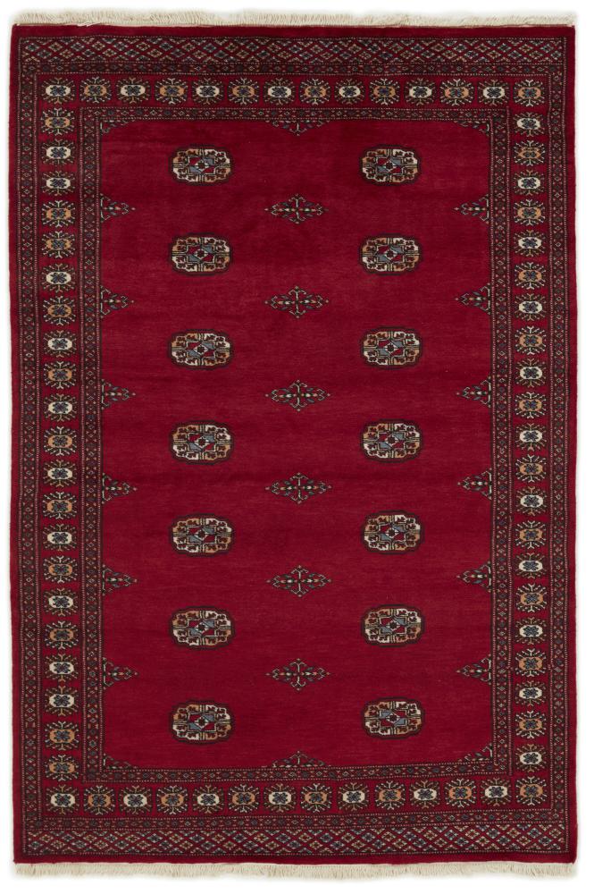 Pakistaans tapijt Pakistan Buchara 2ply 203x138 203x138, Perzisch tapijt Handgeknoopte