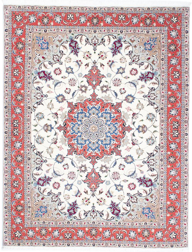 Tapete persa Tabriz 50Raj 199x150 199x150, Tapete persa Atado à mão