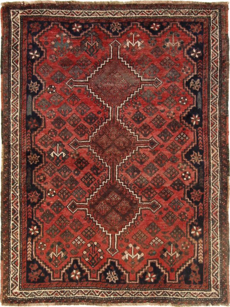 Persisk matta Ghashghai 174x128 174x128, Persisk matta Knuten för hand