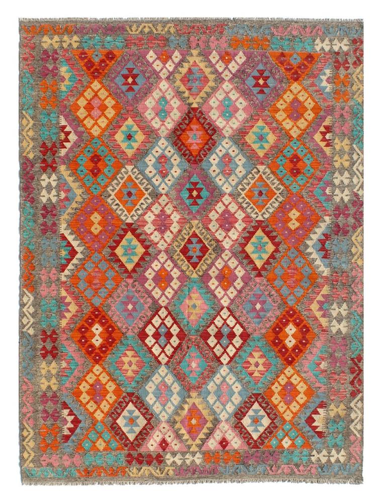 Afghan rug Kilim Afghan 9'5"x6'8" 9'5"x6'8", Persian Rug Woven by hand