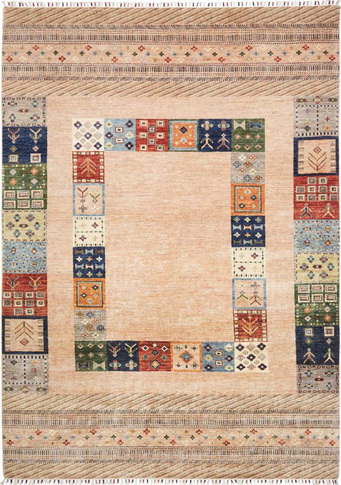 Pakistani rug Design Arijana 9'11"x7'1" 9'11"x7'1", Persian Rug Knotted by hand