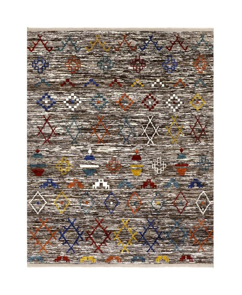 Pakistansk tæppe Berber Ghashghai 297x237 297x237, Persisk tæppe Knyttet i hånden