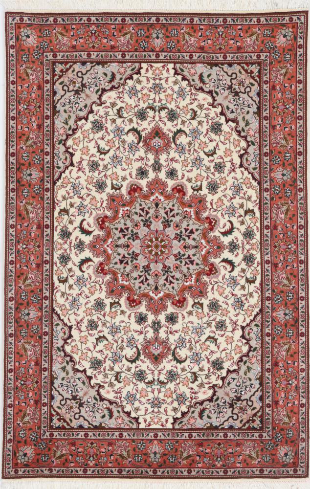 Tapete persa Tabriz 50Raj 153x101 153x101, Tapete persa Atado à mão