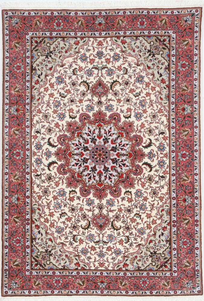 Tapete persa Tabriz 50Raj 152x103 152x103, Tapete persa Atado à mão