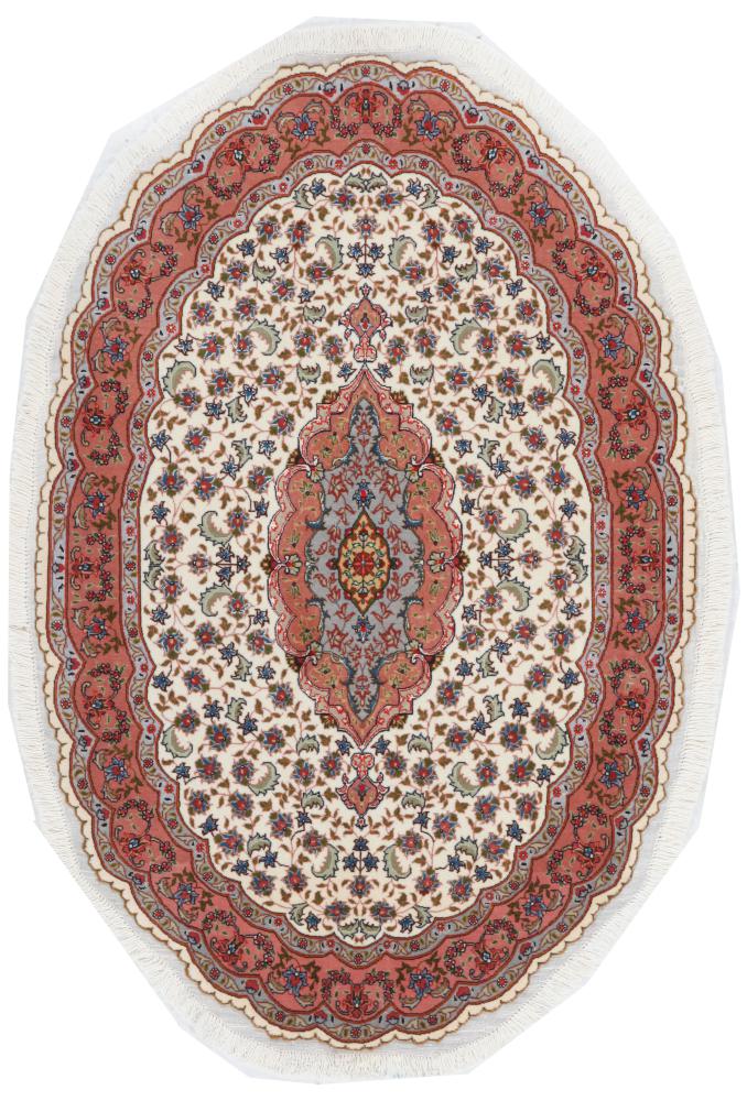 Tapete persa Tabriz 50Raj 151x99 151x99, Tapete persa Atado à mão