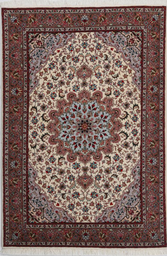 Tapete persa Tabriz 50Raj 150x101 150x101, Tapete persa Atado à mão