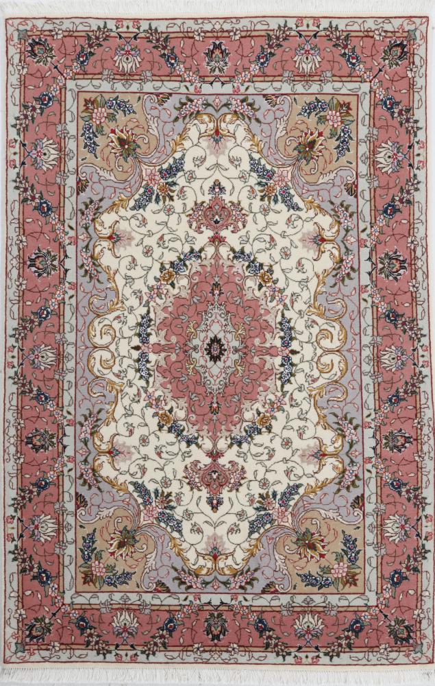 Tapete persa Tabriz 50Raj 154x103 154x103, Tapete persa Atado à mão