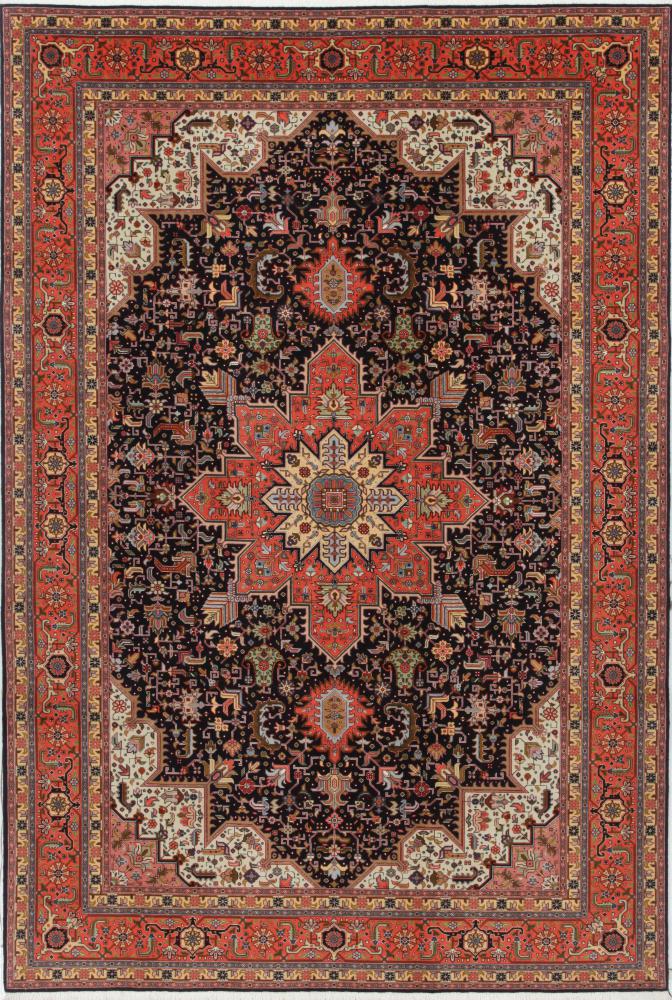 Tapete persa Tabriz 50Raj 301x201 301x201, Tapete persa Atado à mão