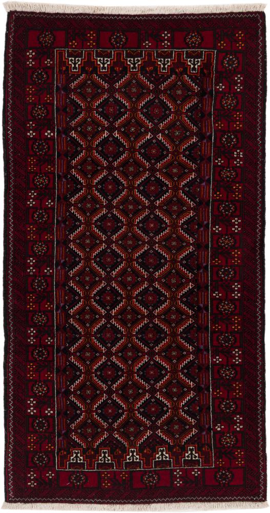 Tappeto persiano Beluch 214x115 214x115, Tappeto persiano Annodato a mano