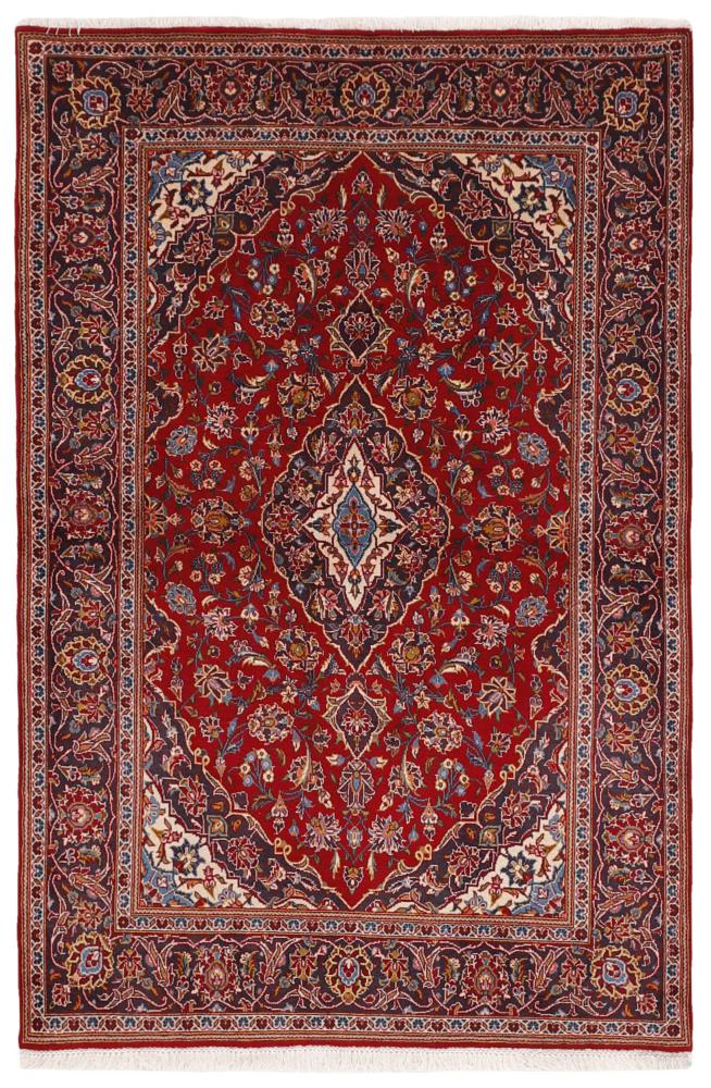Persian Rug Keshan 209x133 209x133, Persian Rug Knotted by hand